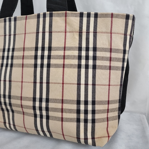 BURBERRY Nova Check Tote Bag - Picture 7 of 15